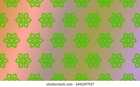 Stylish textile print with geometric design. fabric background.
