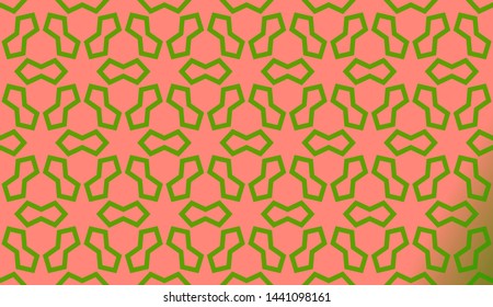 Stylish textile print with geometric design. fabric background.
