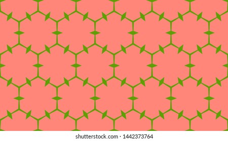 Stylish textile print with geometric design. fabric background.
