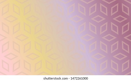 Stylish textile print with geometric design. fabric background.Vector 
