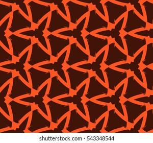 Stylish textile print with geometric ethnic design.fabric background.Vector seamless pattern.