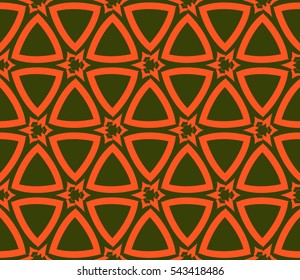 Stylish textile print with geometric ethnic design.fabric background.Vector seamless pattern.