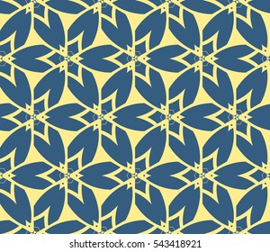 Stylish textile print with geometric ethnic design.fabric background.Vector seamless pattern.