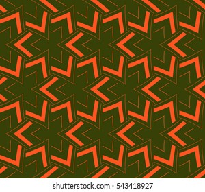 Stylish textile print with geometric ethnic design.fabric background.Vector seamless pattern.