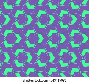 Stylish textile print with geometric ethnic design.fabric background.Vector seamless pattern.