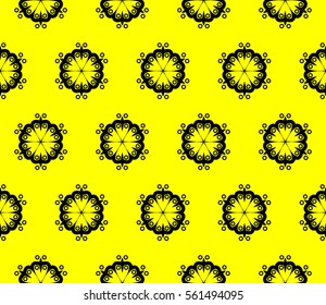 Stylish textile print with geometric ethnic design.fabric background.Vector seamless pattern.