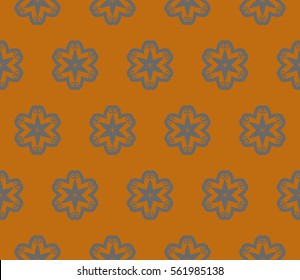 Stylish textile print with geometric ethnic design.fabric background.Vector seamless pattern.