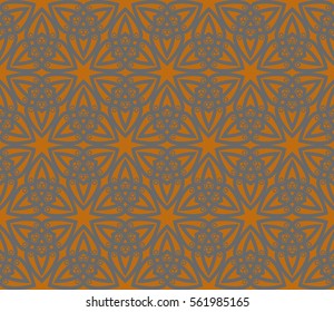 Stylish textile print with geometric ethnic design.fabric background.Vector seamless pattern.