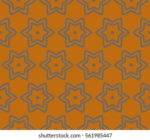 Stylish textile print with geometric ethnic design.fabric background.Vector seamless pattern.