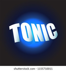 Stylish texts in water, liquid concepts. 3d effected words