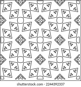 Textura elegante con figuras de líneas.
Resumen de patrones geométricos en blanco y negro para página web, texturas, tarjeta, afiche, tela, textil. Diseño repetitivo gráfico monocromo. 