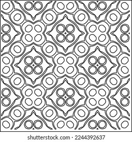 Stylish texture with figures from lines.
Abstract geometric black and white pattern for web page, textures, card, poster, fabric, textile. Monochrome graphic repeating design. 