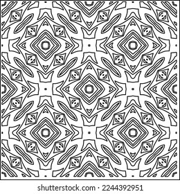 Textura elegante con figuras de líneas.
Resumen de patrones geométricos en blanco y negro para página web, texturas, tarjeta, afiche, tela, textil. Diseño repetitivo gráfico monocromo. 