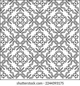 Textura elegante con figuras de líneas.
Resumen de patrones geométricos en blanco y negro para página web, texturas, tarjeta, afiche, tela, textil. Diseño repetitivo gráfico monocromo. 
