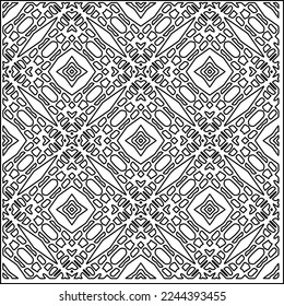 Textura elegante con figuras de líneas.
Resumen de patrones geométricos en blanco y negro para página web, texturas, tarjeta, afiche, tela, textil. Diseño repetitivo gráfico monocromo. 