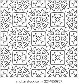 Textura elegante con figuras de líneas.
Resumen de patrones geométricos en blanco y negro para página web, texturas, tarjeta, afiche, tela, textil. Diseño repetitivo gráfico monocromo. 