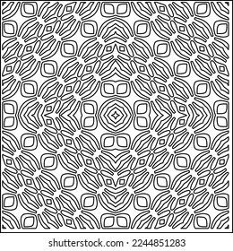 Textura elegante con figuras de líneas.
Resumen de patrones geométricos en blanco y negro para página web, texturas, tarjeta, afiche, tela, textil. Diseño repetitivo gráfico monocromo. 