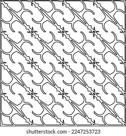 Textura elegante con figuras de líneas.
Resumen de patrones geométricos en blanco y negro para página web, texturas, tarjeta, afiche, tela, textil. Diseño repetitivo gráfico monocromo. 