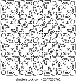 Textura elegante con figuras de líneas.
Resumen de patrones geométricos en blanco y negro para página web, texturas, tarjeta, afiche, tela, textil. Diseño repetitivo gráfico monocromo. 