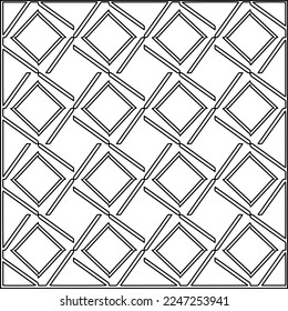 Textura elegante con figuras de líneas.
Resumen de patrones geométricos en blanco y negro para página web, texturas, tarjeta, afiche, tela, textil. Diseño repetitivo gráfico monocromo. 