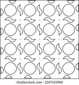 Textura elegante con figuras de líneas.
Resumen de patrones geométricos en blanco y negro para página web, texturas, tarjeta, afiche, tela, textil. Diseño repetitivo gráfico monocromo. 