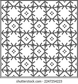 Textura elegante con figuras de líneas.
Resumen de patrones geométricos en blanco y negro para página web, texturas, tarjeta, afiche, tela, textil. Diseño repetitivo gráfico monocromo. 