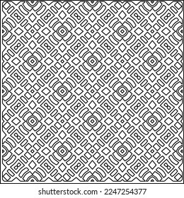 Textura elegante con figuras de líneas.
Resumen de patrones geométricos en blanco y negro para página web, texturas, tarjeta, afiche, tela, textil. Diseño repetitivo gráfico monocromo. 