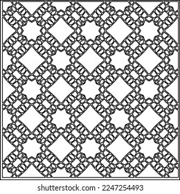 Textura elegante con figuras de líneas.
Resumen de patrones geométricos en blanco y negro para página web, texturas, tarjeta, afiche, tela, textil. Diseño repetitivo gráfico monocromo. 