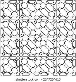 Textura elegante con figuras de líneas.
Resumen de patrones geométricos en blanco y negro para página web, texturas, tarjeta, afiche, tela, textil. Diseño repetitivo gráfico monocromo. 