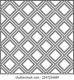 Stylish texture with figures from lines.
Abstract geometric black and white pattern for web page, textures, card, poster, fabric, textile. Monochrome graphic repeating design. 