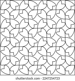 Textura elegante con figuras de líneas.
Resumen de patrones geométricos en blanco y negro para página web, texturas, tarjeta, afiche, tela, textil. Diseño repetitivo gráfico monocromo. 