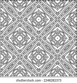 
Textura elegante con figuras de líneas.
Resumen de patrones geométricos en blanco y negro para página web, texturas, tarjeta, afiche, tela, textil. Diseño repetitivo gráfico monocromo. 