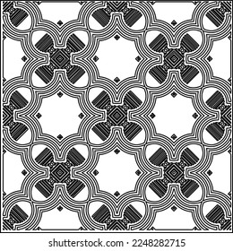 Textura elegante con figuras de líneas.
Resumen de patrones geométricos en blanco y negro para página web, texturas, tarjeta, afiche, tela, textil. Diseño repetitivo gráfico monocromo. 