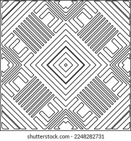 
Textura elegante con figuras de líneas.
Resumen de patrones geométricos en blanco y negro para página web, texturas, tarjeta, afiche, tela, textil. Diseño repetitivo gráfico monocromo. 