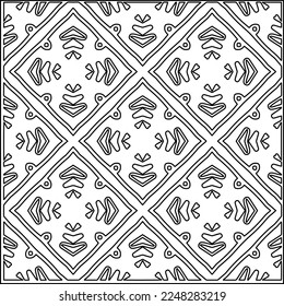 
Stylish texture with figures from lines.
Abstract geometric black and white pattern for web page, textures, card, poster, fabric, textile. Monochrome graphic repeating design. 