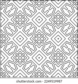 Textura elegante con figuras de líneas.
Resumen de patrones geométricos en blanco y negro para página web, texturas, tarjeta, afiche, tela, textil. Diseño repetitivo gráfico monocromo. 