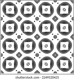 Stylish texture with figures from lines.
Abstract geometric black and white pattern for web page, textures, card, poster, fabric, textile. Monochrome graphic repeating design. 