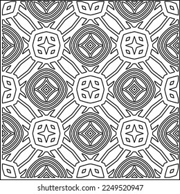 Textura elegante con figuras de líneas.
Resumen de patrones geométricos en blanco y negro para página web, texturas, tarjeta, afiche, tela, textil. Diseño repetitivo gráfico monocromo. 