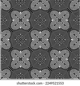 
Textura elegante con figuras de líneas.
Resumen de patrones geométricos en blanco y negro para página web, texturas, tarjeta, afiche, tela, textil. Diseño repetitivo gráfico monocromo. 