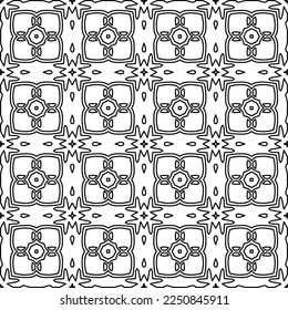 Textura elegante con figuras de líneas.
Resumen de patrones geométricos en blanco y negro para página web, texturas, tarjeta, afiche, tela, textil. Diseño repetitivo gráfico monocromo. 