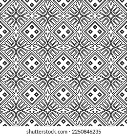 Textura elegante con figuras de líneas.
Resumen de patrones geométricos en blanco y negro para página web, texturas, tarjeta, afiche, tela, textil. Diseño repetitivo gráfico monocromo. 