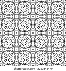 Textura elegante con figuras de líneas.
Resumen de patrones geométricos en blanco y negro para página web, texturas, tarjeta, afiche, tela, textil. Diseño repetitivo gráfico monocromo. 