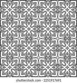 Textura elegante con figuras de líneas.
Resumen de patrones geométricos en blanco y negro para página web, texturas, tarjeta, afiche, tela, textil. Diseño repetitivo gráfico monocromo. 