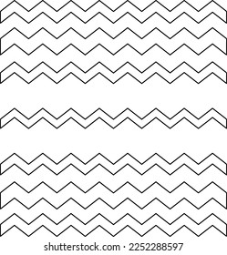 Stylish texture with figures from lines.
Abstract geometric black and white pattern for web page, textures, card, poster, fabric, textile. Monochrome graphic repeating design. 