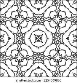 Textura elegante con figuras de líneas.
Resumen de patrones geométricos en blanco y negro para página web, texturas, tarjeta, afiche, tela, textil. Diseño repetitivo gráfico monocromo. 