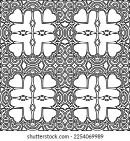 Textura elegante con figuras de líneas.
Resumen de patrones geométricos en blanco y negro para página web, texturas, tarjeta, afiche, tela, textil. Diseño repetitivo gráfico monocromo. 