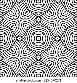 Textura elegante con figuras de líneas.
Resumen de patrones geométricos en blanco y negro para página web, texturas, tarjeta, afiche, tela, textil. Diseño repetitivo gráfico monocromo. 