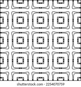 

Stylish texture with figures from lines.
Abstract geometric black and white pattern for web page, textures, card, poster, fabric, textile. Monochrome graphic repeating design. 