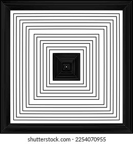 Stylish texture with figures from lines.
Abstract geometric black and white pattern for web page, textures, card, poster, fabric, textile. Monochrome graphic repeating design. 