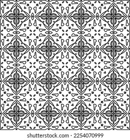 Stylish texture with figures from lines.
Abstract geometric black and white pattern for web page, textures, card, poster, fabric, textile. Monochrome graphic repeating design. 